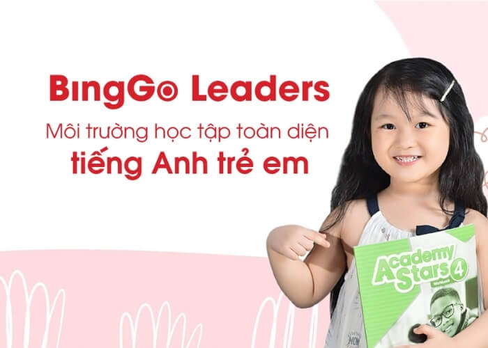 BingGo Leaders là trung tâm tiếng Anh cho trẻ đáp ứng nhiều tiêu chí về giảng dạy